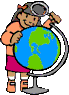 girlwithglobe